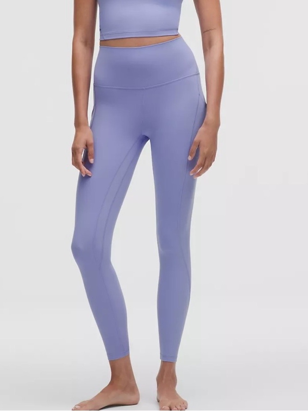 lululemon Align High-Rise Pant with Pockets 25” Dusty Lilac size 4